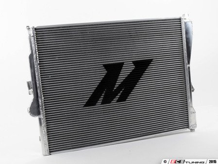 ES#2999055 - MMRAD-E46-323A - Performance Aluminum Radiator - Fully brazed two-row aluminum core with TIG-welded end tanks - Mishimoto - BMW