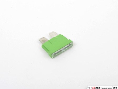 ES#2999237 - 0015455034 - Fuse - Priced Each - Blade Type (ATC) - 30 Amp - Green - Pudenz - Mercedes Benz