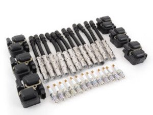 ES#2777639 - 0041595003KT7 - Ignition Service Kit - With Coil Packs - Includes Six (6) OE Coil Packs, Twelve (12) OE Spark Plugs and Twelve (12) OE Ignition Coil Wires - Genuine Mercedes Benz - Mercedes Benz