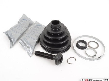 ES#1478 - 441498203A - Front Outer CV Boot Kit - Priced Each (No longer available)  - Complete boot kit with hardware and grease - GKN Drivetech - Audi