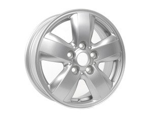 ES#2756553 - 36116855101 - 492 MINI Heli Spoke Wheel 15" (5x112) Silver - Priced Each - 5.5JX15 ET:46 - Genuine MINI - MINI