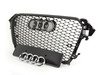 ES#3005990 - 015865ecs01KT - RS4 Mesh Style Grille - Black With Gloss Black Frame - Add a sleek new look to your front end with an RS style mesh grille - ECS - Audi