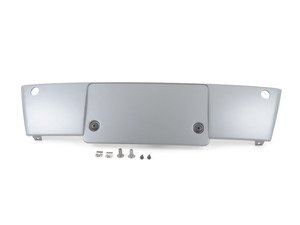 ES#383227 - 4E0807287AK1RR - License Plate Bracket - Platinum Grey - Stay legal with a new license plate bracket - Genuine Volkswagen Audi - Audi