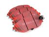 ES#3006112 - 1K061530KT3 -  Front Brake Service Kit (340x30) - Featuring ECS Cross-Drilled & Slotted 2-Piece Brake Rotors and ECS EP24 Enthusiast Performance Pads - Assembled By ECS - Audi Volkswagen