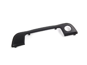 ES#90717 - 51218400195 - Door handle trim - left  - Includes gasket - Genuine BMW - BMW