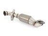 ES#2827805 - SSXM015 - Downpipe With High Flow Catalytic Converter R55-R61 MINI  - Featuring a Milltek Sport Hi-Flow Sport Cat with 2.50" Large Bore Pipe - Milltek Sport - MINI