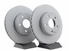 ES#2612227 - 2124211312KT2 - Front Brake Rotors - Pair - Does not include new brake rotor set screws - Zimmermann - Mercedes Benz