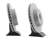 ES#2612227 - 2124211312KT2 - Front Brake Rotors - Pair - Does not include new brake rotor set screws - Zimmermann - Mercedes Benz