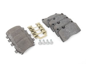 ES#2992557 - 8j0698151kKT - Front & Rear Brake Pad Kit - Factory replacement pads for a stock feel, includes front and rear pads - Genuine Volkswagen Audi - Audi