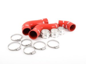 ES#2703105 - FMKT011RED - Boost Hose Kit - Red - Includes all required couplers and clamps - Forge - Audi Volkswagen