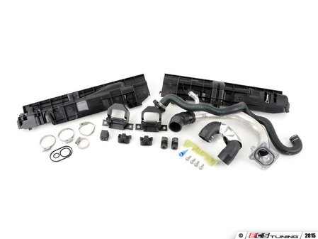ES#2586301 - E92AUTRDINSKT - Radiator Installation Kit - Everything you need to install a new radiator in your BMW - Genuine BMW - BMW