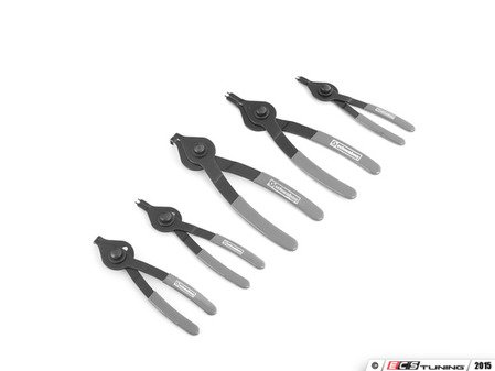 ES#2972275 - 014717SCH01A - Schwaben 5-pc Reversible Snap Ring Pliers - (NO LONGER AVAILABLE) - Snap Rings are everywhere. These should be part of every tool box. - Schwaben - 