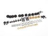 ES#2954390 - 51112294577 - E39 Front Bumper Installation Hardware - (NO LONGER AVAILABLE) - All of the clips, screws, expanding rivets, and speed nuts you will need to install your front bumper. - Genuine BMW - 