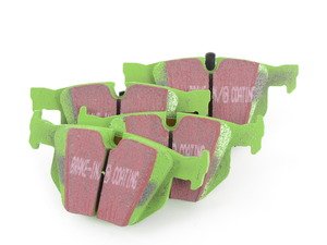 ES#519868 - DP21588 - Rear Greenstuff Performance Brake Pads Set - Designed as a mildly upgraded pad, great for an afternoon of sporty driving - EBC - BMW