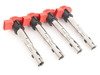 ES#2872992 - 034-107-7008bKT - Coil Conversion & ICM Delete Kit With Red 2.0T Coils - Anodized Black - (NO LONGER AVAILABLE) - Convert to 2.0T coilpacks and ditch the ICM - Assembled By ECS - 