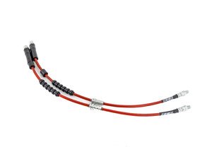 ES#2999253 - 010025ECS01A - Exact-Fit Stainless Steel Brake Lines - Front (DO NOT SELL) - Manufactured by ECS Tuning to replicate your stock lines. (DOT-compliant) - ECS - BMW