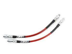 ES#3525714 - 010025ECS02 - Exact-Fit Stainless Steel Brake Lines - Rear - Manufactured by ECS Tuning to replicate your stock lines. (DOT-compliant) - ECS - BMW