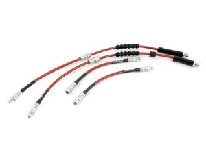 ES#3006376 - 010025ecs02aKT - Exact-Fit Stainless Steel Brake Lines - Complete Kit - Manufactured by ECS Tuning to replicate your stock lines. (DOT-compliant) - ECS - BMW