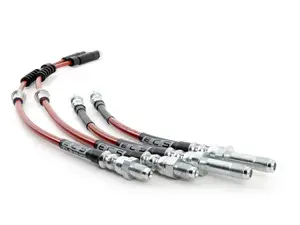 Exact-Fit Stainless Steel Brake Lines - Front and Rear Kit