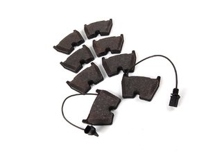 ES#3801 - 4B3698151A - Low-Metallic Front Brake Pad Set - Audi RS6 2003 - TRW Pro pad set featuring a copper-free low-metallic compound - TRW - Audi