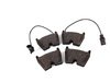 ES#3801 - 4B3698151A - Low-Metallic Front Brake Pad Set - Audi RS6 2003 - TRW Pro pad set featuring a copper-free low-metallic compound - TRW - Audi