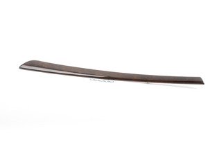 ES#98777 - 51416983777 - Front Door Wood Trim - Left  - "Dunkel"/Dark wood trim on front left door - Genuine BMW - BMW