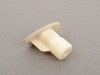 ES#110969 - 51436953112 - Cream Beige Wind Deflector Mount - Right - (NO LONGER AVAILABLE) - Replacement wind deflector hardware - Genuine BMW - 