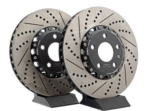 ES#2999284 - 009085ECS01KT - Front 2-Piece Brake Rotors - Pair (321x30) - (NO LONGER AVAILABLE) - Direct bolt-on replacement - 24% less weight! - ECS - 