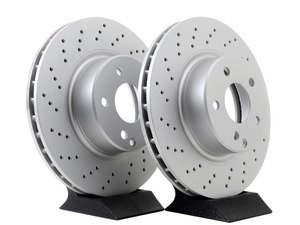 ES#2712878 - 2204210912KT2 -  Front Brake Rotors - Pair - Featuring a protective Meyle Platinum coating - Meyle - Mercedes Benz