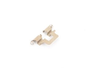 ES#450970 - 8K0615231 - Rear caliper carrier brake slide plates - priced each - Fits the left and right side in both positions - Genuine Volkswagen Audi - Audi