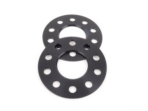 ES#2731320 - 1055665SW - DR Series Wheel Spacers (Black) - 5mm (1 Pair) Black - Get that stance that you've been craving with these new spacers - H&R - Audi Mercedes Benz MINI Porsche