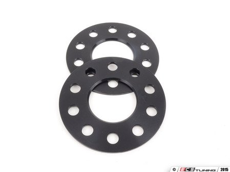 ES#2731320 - 1055665SW - DR Series Wheel Spacers (Black) - 5mm (1 Pair) Black - Get that stance that you've been craving with these new spacers - H&R - Audi Mercedes Benz MINI Porsche