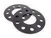 ES#2731320 - 1055665SW - DR Series Wheel Spacers (Black) - 5mm (1 Pair) Black - Get that stance that you've been craving with these new spacers - H&R - Audi Mercedes Benz MINI Porsche