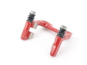 ES#2697252 - 1K0615425AD - Rear Caliper Carrier - Priced Each - Includes pad retaining pin. Painted Red. Fits left and right side. - Genuine Volkswagen Audi - Volkswagen