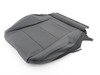 ES#439879 - 8E0881405AAQJH - Front Lower Seat Cover - Sabre (Black) - Left - Restore the clean look of your interior - Leatherette - Genuine Volkswagen Audi - Audi