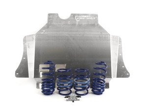ES#2996719 - 50343-77KT - H&R Super Sport Springs WITH ECS Street Shield - Upgrade looks and handling with super sport springs while adding protection with the ECS Tuning Aluminum Street Shield - Assembled By ECS - 
