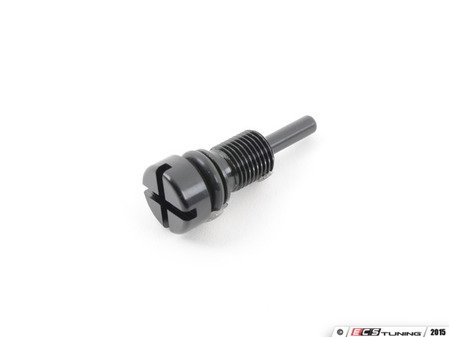 ES#2996874 - 013197ECS01A - Billet Aluminum Radiator Drain Plug - Fear drain plug removal no more! Eliminates mangled and broken drain plugs. - ECS - BMW