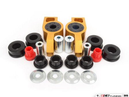 ES#2582079 - W0503KT1 - Polyurethane Bushing Kit - Stage 1 - Replace the rubber in your suspension with polyurethane for a sportier feel - Assembled By ECS - Audi Volkswagen