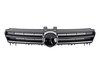 ES#2953948 - 5GM853651AZL - Golf Lighting Package Grille - With Chrome Strip - Gloss black bars with chrome strip and badge holder - Bremmen Parts - Volkswagen