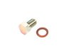 ES#10323 - 11131273093kt - Oil Drain Plug With Crush Washer - Includes drain plug gasket - Assembled By ECS - BMW MINI