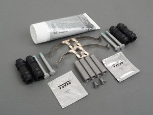 ES#2765397 - 8K0615269AKT - Front Pad And Rotor Installation Kit - Make your brake service headache free with this installation kit! - Genuine Volkswagen Audi - Audi