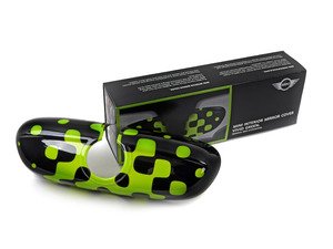 ES#2715055 - 51162353313 - Vivid Green Cover Rearview Mirror - Attaches to the back of the center mirror : alarm system - Genuine MINI - MINI