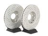 ES#2561712 - 4A0301DXSGMTKT3 - Performance Front & Rear Brake Service Kit - (NO LONGER AVAILABLE) - Featuring ECS GEOMET Drilled & Slotted rotors and Hawk HPS pads - Assembled By ECS - 