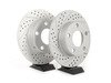 ES#2561712 - 4A0301DXSGMTKT3 - Performance Front & Rear Brake Service Kit - (NO LONGER AVAILABLE) - Featuring ECS GEOMET Drilled & Slotted rotors and Hawk HPS pads - Assembled By ECS - 
