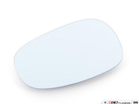 ES#255044 - 51167158907 - Heated Mirror Glass - Left - Replacement mirror glass with blue tint - Genuine BMW - BMW
