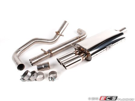ES#263985 - FPIM-0240 - Cat-Back Exhaust System - Fully polished 2.5" system - Billy Boat Performance - Volkswagen