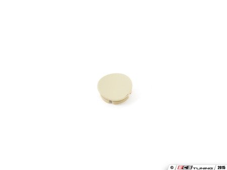 ES#99674 - 51417135159 - Beige Door Handle Cover Plug - Left - Covers the mounting hardware for the door handle - Genuine BMW - BMW