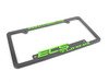 ES#2189943 - ECS-LP-FRAME-GRN - ECS Tuning License Plate Frame - Green - (NO LONGER AVAILABLE) - Black fade resistant plastic frame with raised letters - ECS - 
