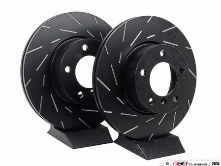 ES#522690 - USR1359 - Ultimax Slotted Sport Front Rotor Kit - Pair (300X24) - Reduce the fade, improve your braking - EBC - BMW