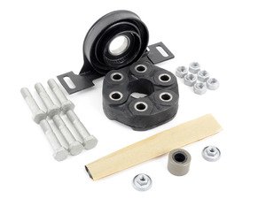 ES#2997070 - 26121226731KT1 - Driveshaft Overhaul Kit - With Giubo and CSB - Includes flex disc (giubo) center support bearing (csb) and required hardware for installation - Assembled By ECS - BMW